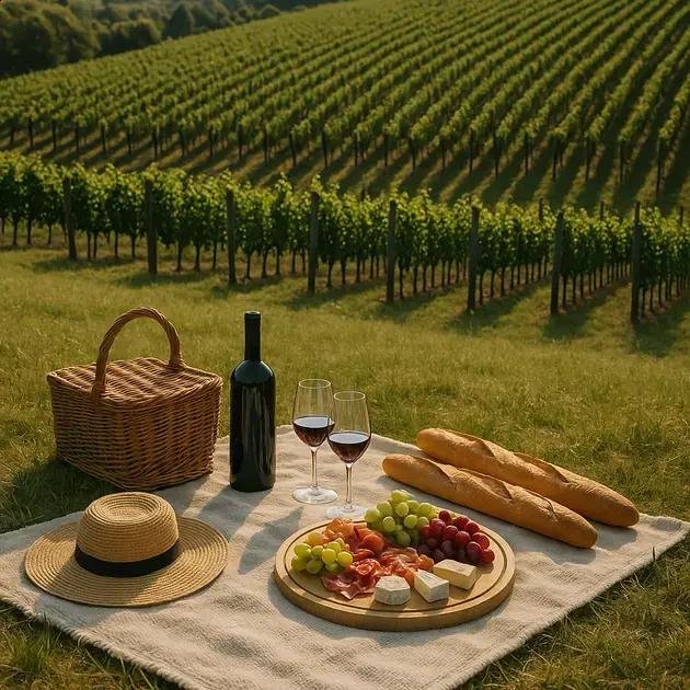 Elegant Picnic Spots Near Vineyards for Couples Who Love Wine