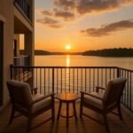 Romantic Lakeside Escapes with Private Balconies and Sunset Views